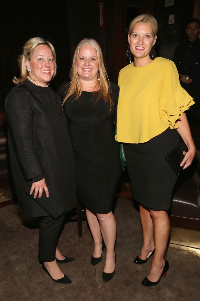 Missy Egbert Sheehan, Missy Heanue and Deirdre O'Brien - 10th Anniversary of Celebrate Spring to Benefit the Parkinson's Foundation, Lavo, NYC, April 5, 2017, ©Patrick McMullan, Photo - Sylvain Gaboury/PMC