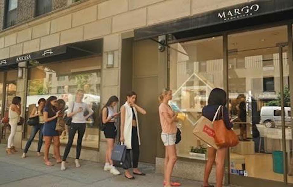 150 Models Stop Traffic On Madison Ave