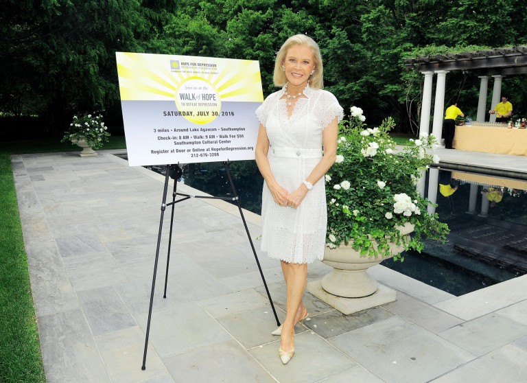 Audrey Gruss Kicks-Off Hope for Depression Research Foundation’s Inaugural Walk of Hope & Shop for Hope