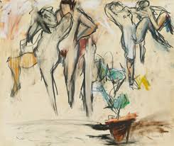 LARRY RIVERS AT VERED GALLERY, EAST HAMPTON NY