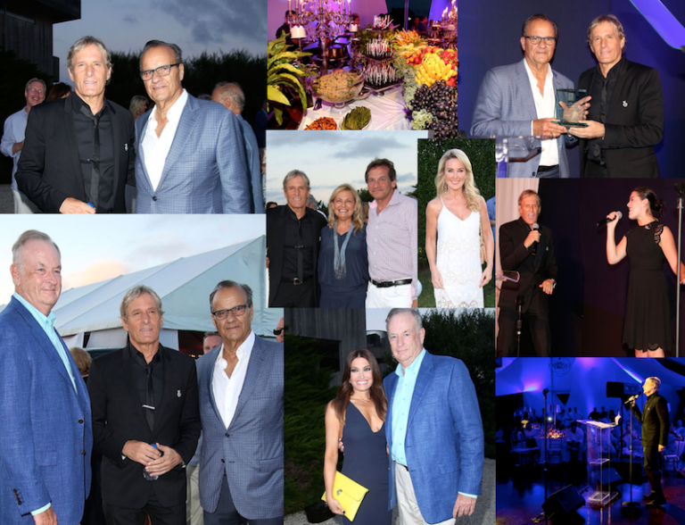 Sighting: Michael Bolton, Bill O’Reilly, and Joe Torre at Michael Bolton Charities Fundraiser on August 20