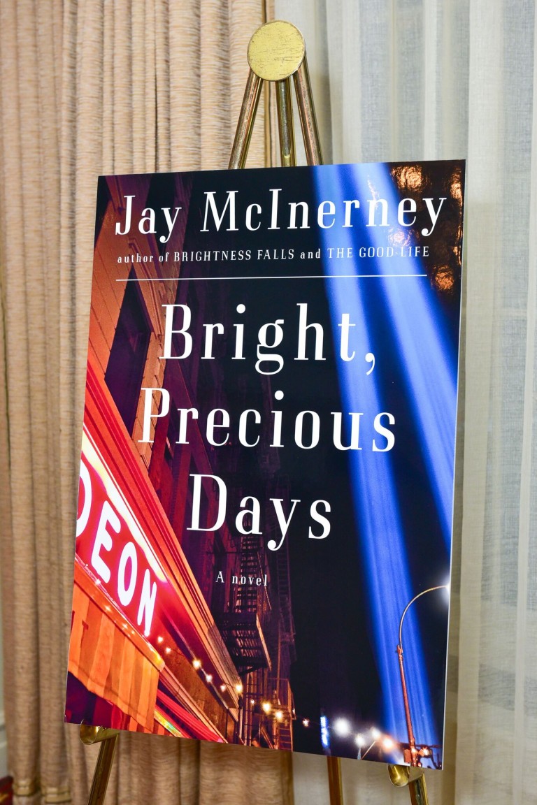 Audrey Gruss Celebrates Publication of Jay McInerney’s ‘Bright, Precious Days’