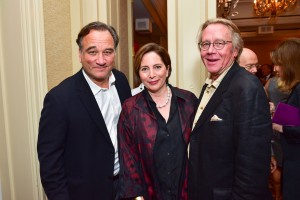 Jim Belushi, Diana and Gary Fisketjon