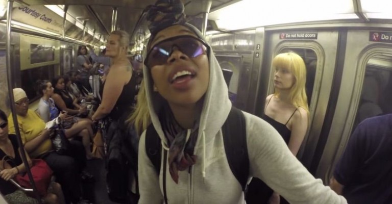 Celebrities on the Subway
