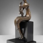 Osborne Samuel_Henry Moore_Mother and Child C…ed Feet_1956