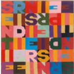 Martinelli Art Gallery_Alighiero Boetti_Sentieri di pensieri, 1985