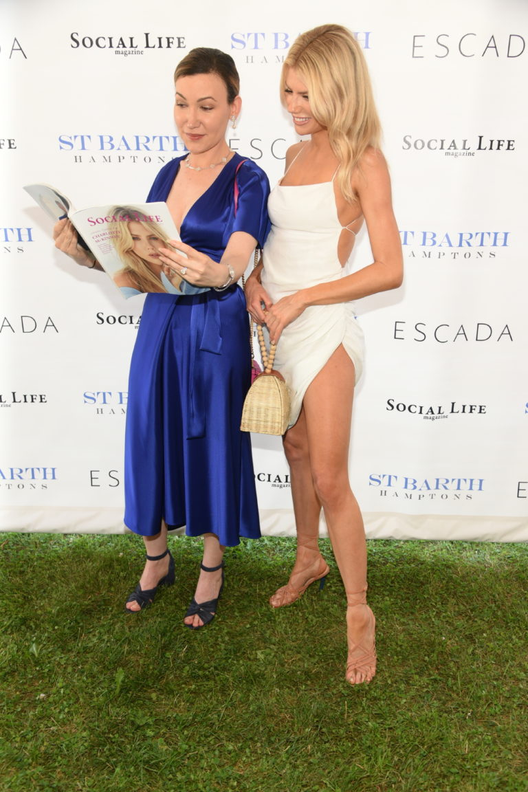 Charlotte McKinney Hosts St. Barth Hamptons Gala