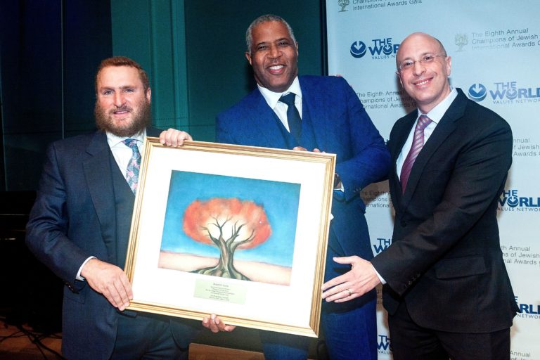 Robert F. Smith Honored at World Values Network’s Eighth Annual International Champions of Jewish Values Awards Gala on March 3, 2020 at Carnegie Hall