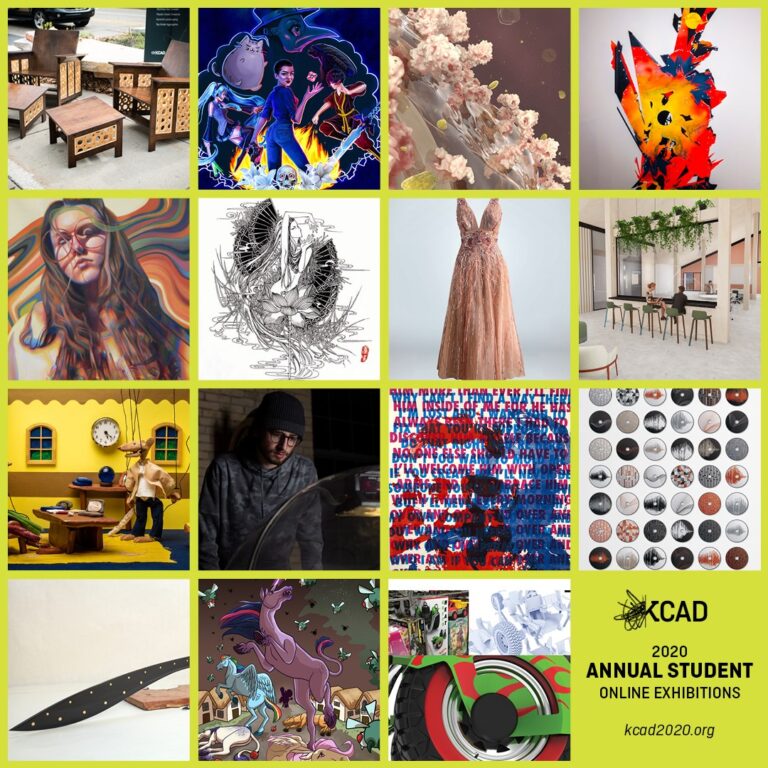 KCAD Master’s Thesis Exhibition, Excellence Awards Exhibition and Undergraduate Senior Exhibition all Online