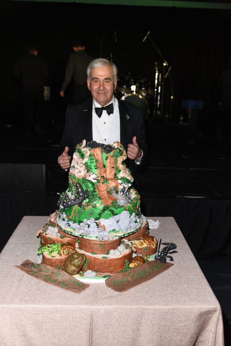 Andy Sabin, Board President of the South Fork Natural History Museum, Celebrates His 75th Birthday at the American Museum of Natural History