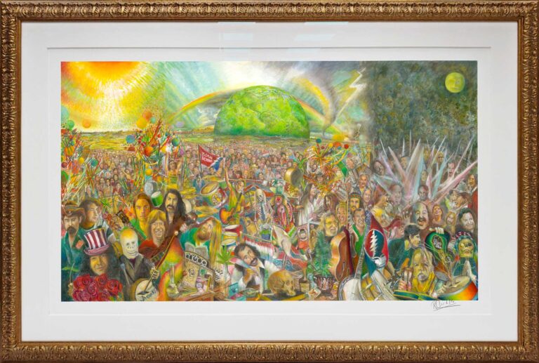 Renowned Artist Robert Cenedella Presents So Many Roads for Deadheads Across The Globe