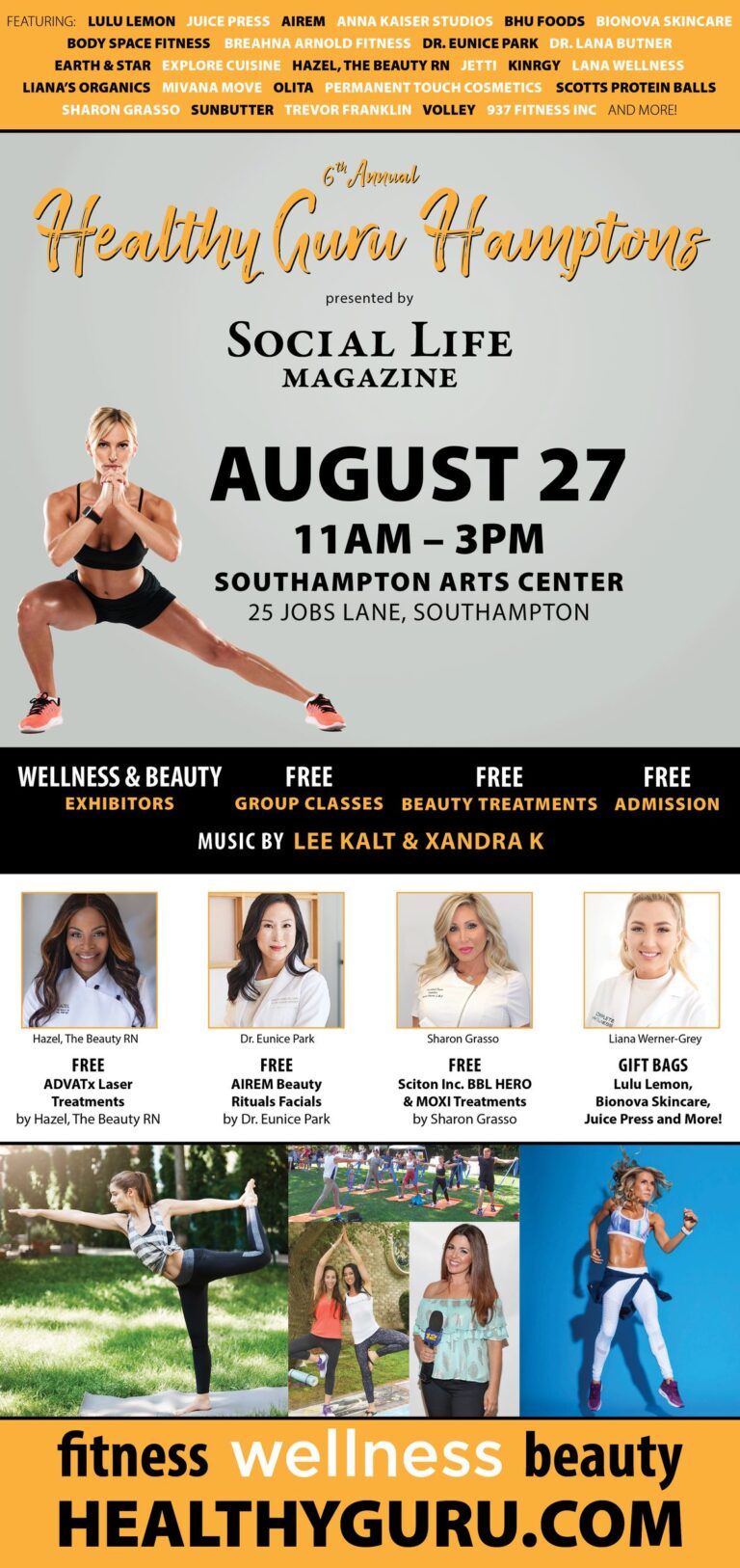 Healthy Guru Hamtpons, Bringing Together Fitness and Beauty Invites You!