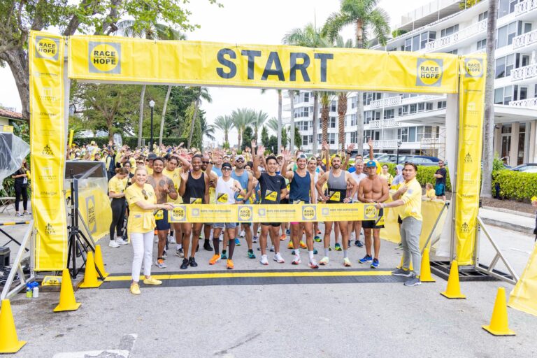 Hope for Depression Research Foundation Raises Over $550,000 For 5th Anniversary of Palm Beach Race of Hope