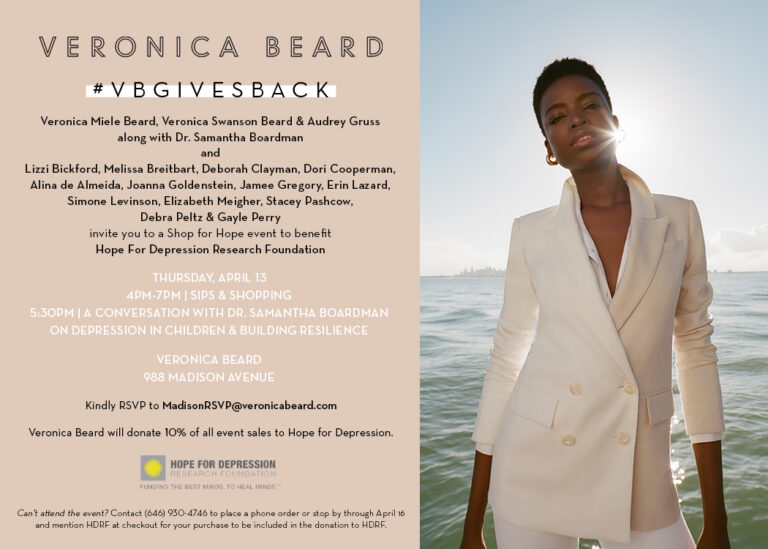 Veronica Miele Beard, Veronica Swanson Beard & Audrey Gruss Host Shop-for-Hope Featuring a Discussion on Mental Health in Children with Renowned Psychiatrist Dr. Samantha Boardman