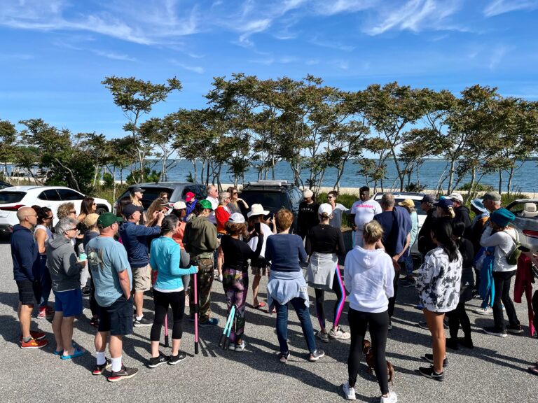 The Second Annual Hamptons Walk with and Shawn Dromgoole and Co-founders of Jetti Fitness