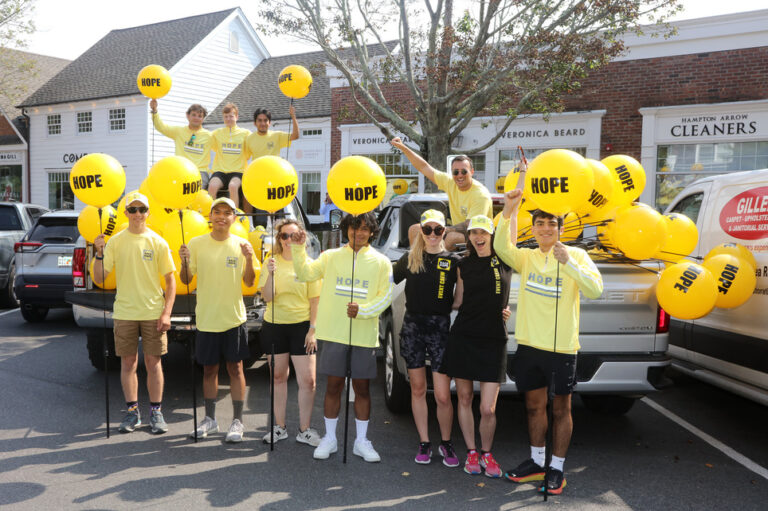Hope for Depression Research Foundation Launches ‘Week of Hope’ with Southampton Mayor William Manger Jr. and Local Highschool Athletes