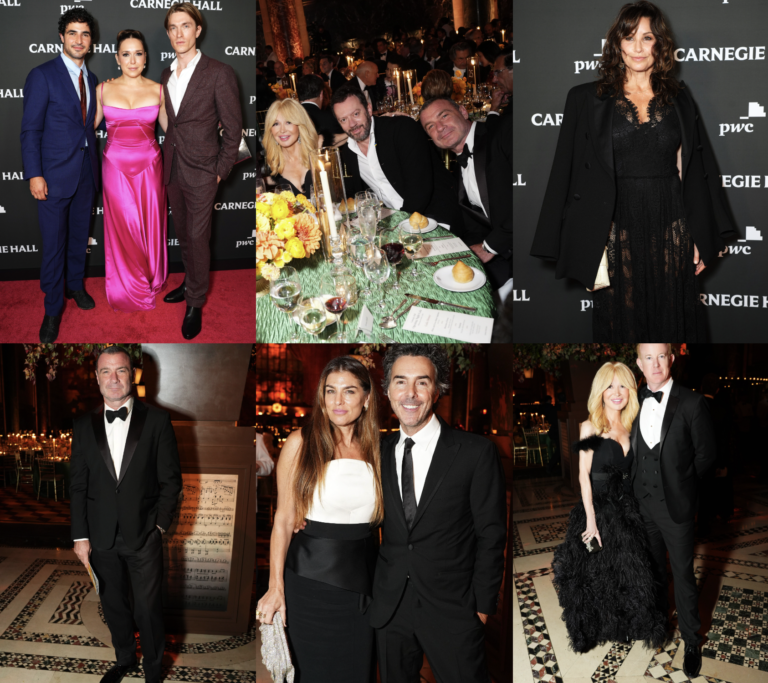 Carnegie Hall Opening Night Gala – Attendees Include: Ronan Farrow, Zac Posen, Liev Schreiber and Elizabeth Segerstrom