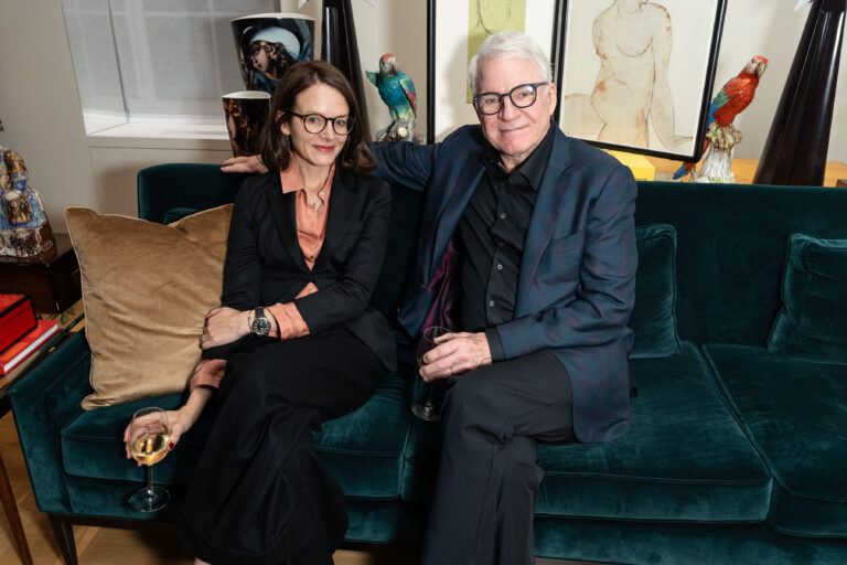 Carnegie Science Salon Attended by Steve Martin, Joan Hardy Clark, Bill and Maria Eugenia Haseltine