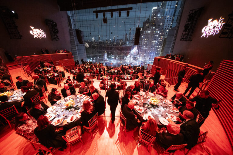 Damian Woetzel, Emanuel Ax, Christopher Wheeldon, Deborah Borda and Ruben Toledo at YCA Gala