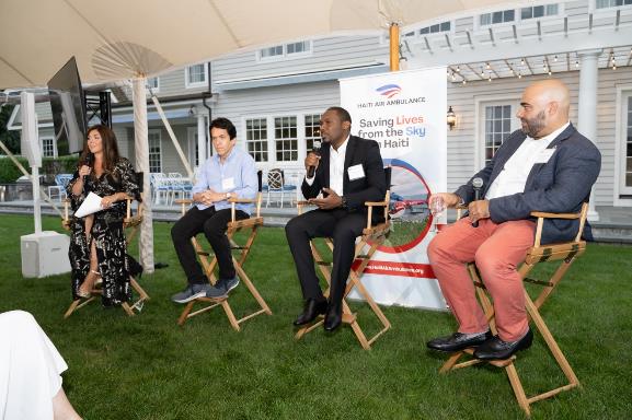 First Hamptons Reception – Saving Lives from the Sky in Haiti- Held by Haiti Air Ambulance