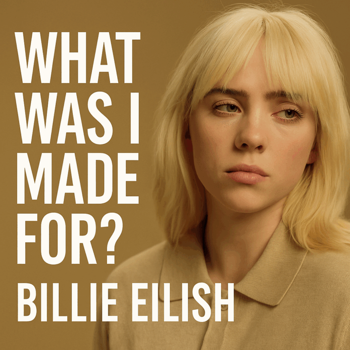 what was i made for billie eilish