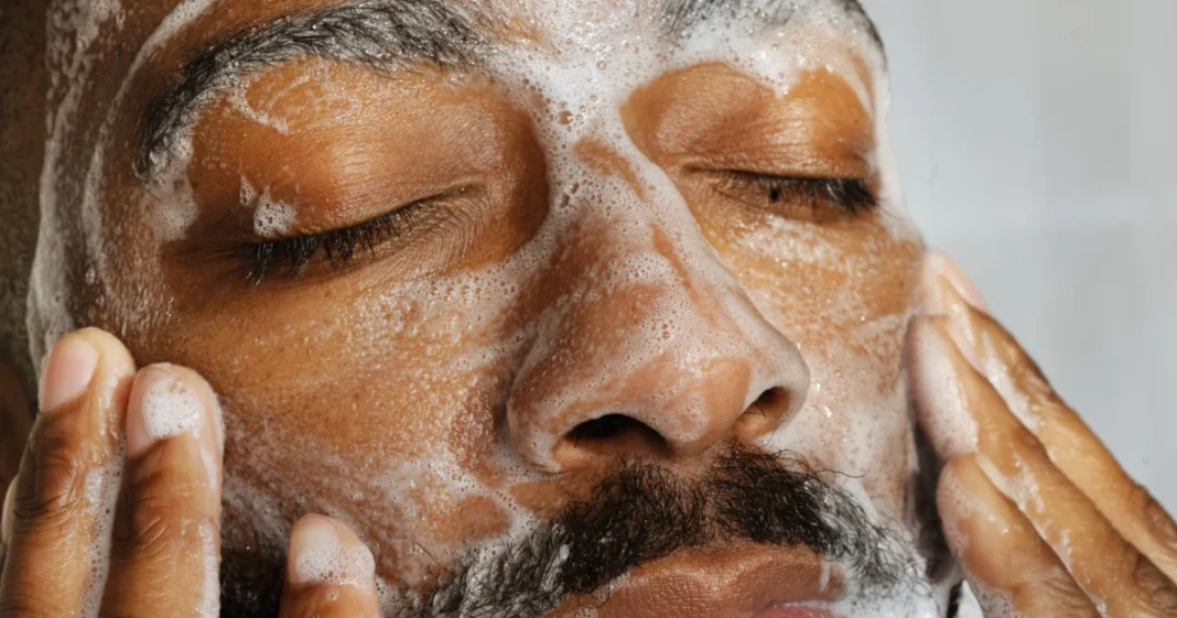 top facial cleansers for men with sensitive skin